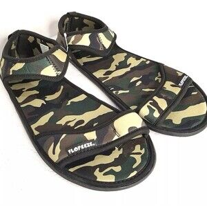 FLOPEEZE Footwear - Men’s Water Beach Sandals Camo NEW Size 11/12